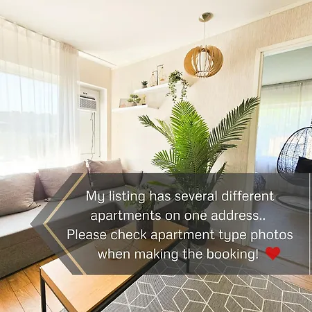Cofy - Centrally Located, Quiet District, Air-conditioning, Free Parking, 24-7 Express Check-in-out, Close To Sea And Everything Need For Living! דירה